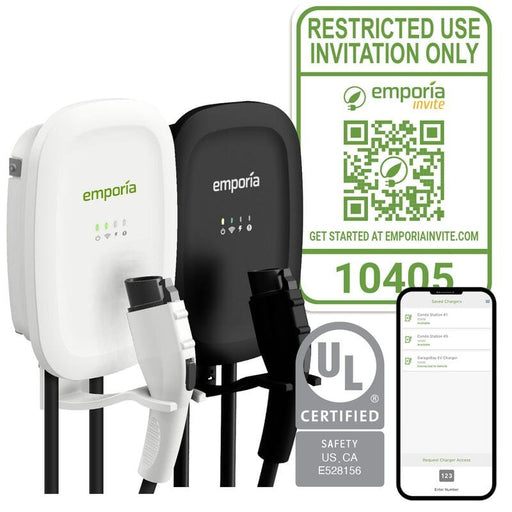 Emporia EV Charger with ProControl - ShopSolar.com