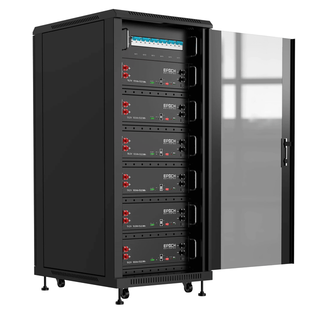 Enertech Sever Rack Epoch 48V 100Ah 5.12kWh - Self-Heating Server Rack Lithium Battery ...