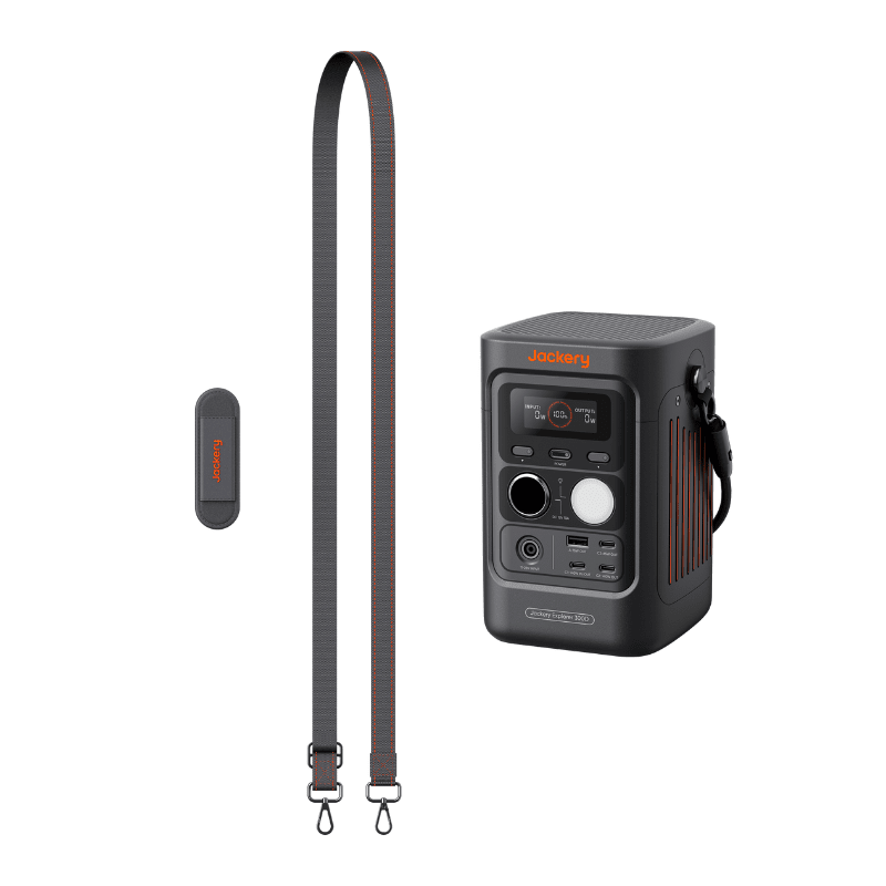 Jackery Explorer 300D Portable Power Station | 288Wh LiFePO4 | 140W USB-C Fast Charging | Starlink Mini-Ready | 10-Year Lifespan | 2.75kg | LED Light - ShopSolar: Complete Solar Kits + Lifetime Customer Support