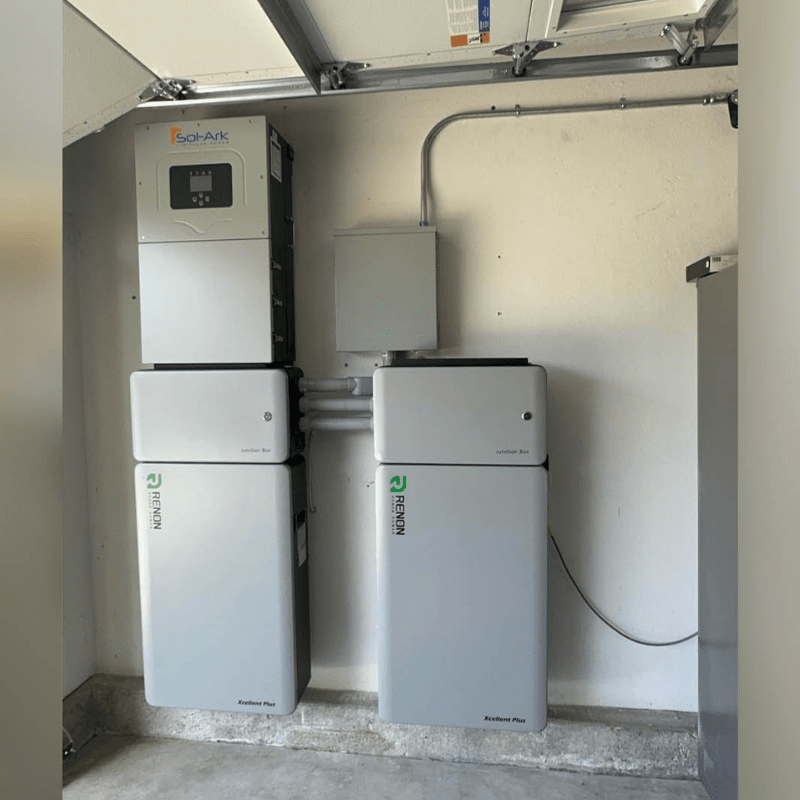 63.4kW Complete Solar Kit - 6 x Sol-Ark 18K Inverters - 122-128kWh Lithium Battery [EDGE PRO]