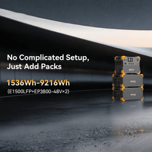 PECRON EP3800-48V | 3,840Wh LiFePO4 Expansion Battery | 51.2V 75Ah | For E1000LFP/E1500LFP/E2400LFP/E3600LFP/F3000LFP