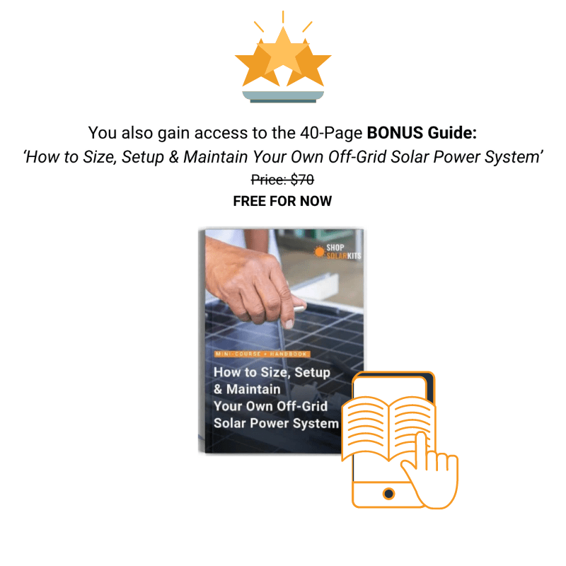 The Solar + Storage Blueprint | Step-By-Step Video Training, Example Setup Diagrams, Installation Instructions & More + 40-Page PDF Solar Handbook | Lifetime Access! - ShopSolar.com