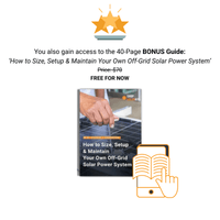 The Solar + Storage Blueprint | Step-By-Step Video Training, Example Setup Diagrams, Installation Instructions & More + 40-Page PDF Solar Handbook | Lifetime Access! - ShopSolar.com