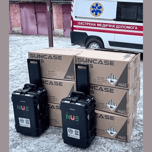 NUE SunCase 2425 Portable Power Station | 2,400W / 2,560Wh | IP55 Rugged Case | Solar + AC Charging | Bluetooth | Bundle Options Available | 2-Year Warranty - ShopSolar: Complete Solar Kits + Lifetime Customer Support