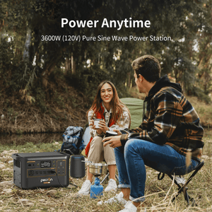 Pecron F3000 LFP Portable Power Station | 3,600W Inverter & 3,072Wh LiFePO4 | Fast Charging + Expandable | Solar & AC Recharge | 5-Year Warranty - ShopSolar: Complete Solar Kits + Lifetime Customer Support