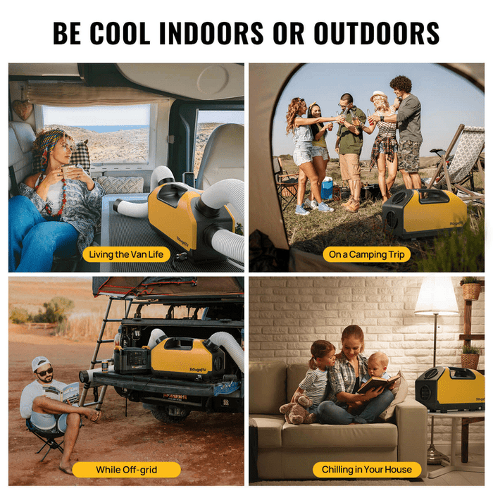 BougeRV Portable Air Conditioner | Indoor and Outdoor