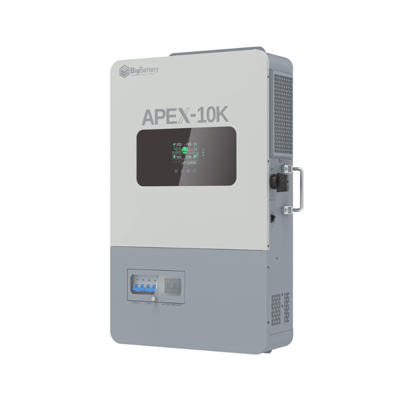 BigBattery NEXUS + APEX 10K Battery Storage Bundle [15kWh–45kWh] | Indoor Only | 10,500W PV Input / 10,000W AC Output | 5-Year Inverter + 12-Year Battery Warranty
