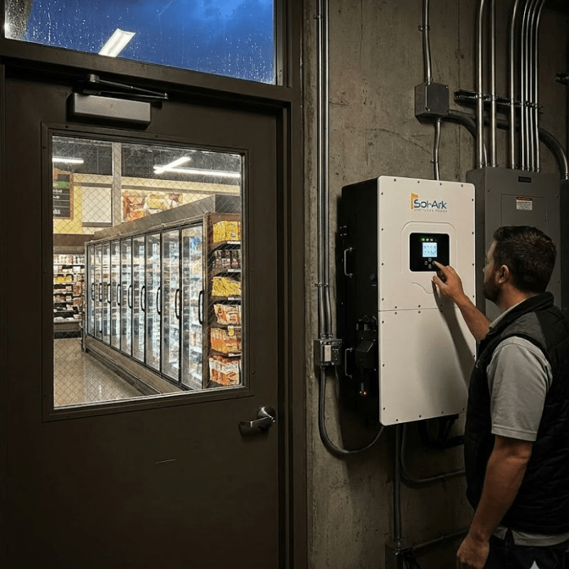 Sol-Ark 60K Commercial Hybrid Inverter | 60kW 3-Phase | Native 277/480V | AC/DC Coupling | Modular & Scalable | 10-Year Warranty - ShopSolar: Complete Solar Kits + Lifetime Customer Support