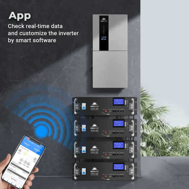 SunGoldPower 11.4kW 48V Split Phase Hybrid Solar Inverter | Whole Home Backup (200A) | SGN-11K15PRO | 15kW PV Input, 3 MPPT, UL Certified | 10-Year Warranty - ShopSolar: Complete Solar Kits + Lifetime Customer Support