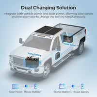 Renogy 12V/24V IP67 50A DC-DC Battery Charger with MPPT - ShopSolar.com