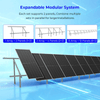Sungold Power Modular Ground Mount Brackets for 2 × 400W–590W Solar Panels | Heavy-Duty Steel | Adjustable Tilt 20°–40° | Expandable Rack System - ShopSolar: Complete Solar Kits + Lifetime Customer Support