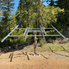 Tamarack Solar Top of Pole Mount for 3 Modules | 4" Sch 40/80 Pole | 10°–60° Tilt | Up to 46.16" Wide | TTP-A-3-70 - ShopSolar: Complete Solar Kits + Lifetime Customer Support