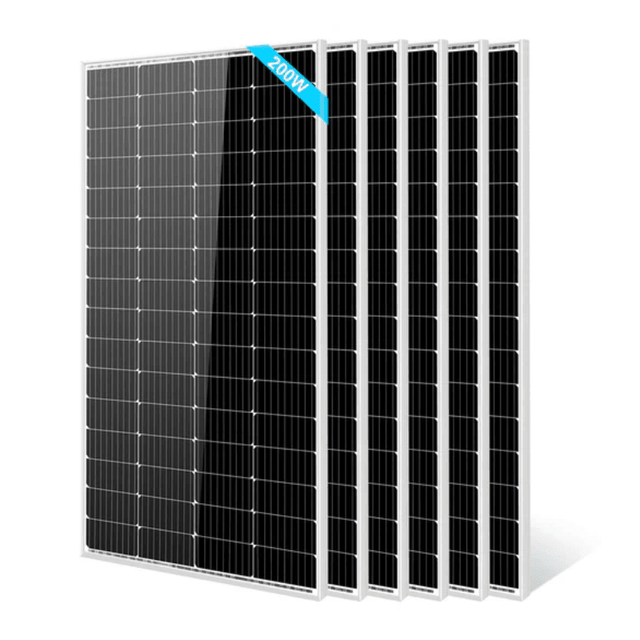 SunGold Power 200W Monocrystalline Solar Panel | 20.41% Efficiency | IP67 Connectors | IP65 Junction Box | 5-Year Warranty - ShopSolar: Complete Solar Kits + Lifetime Customer Support