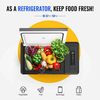 Bouge RV 12V 30 Quart (28L) Portable Fridge Black - ShopSolar.com