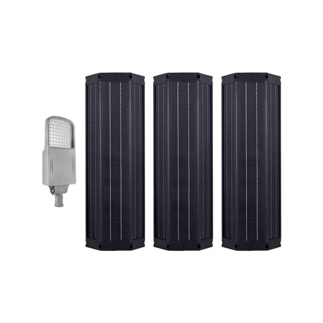 Solar LED Street Light 60 Watt 7800 Lumens 5000K | Smart Street Light Built In Bluetooth | All in One SE Street Light | 3 Years Warranty - ShopSolar.com