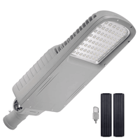 Solar LED Street Light 50 Watt 6200 Lumens 5000K | Smart Street Light Built In Bluetooth | All in One SE Street Light | 3 Years Warranty - ShopSolar.com