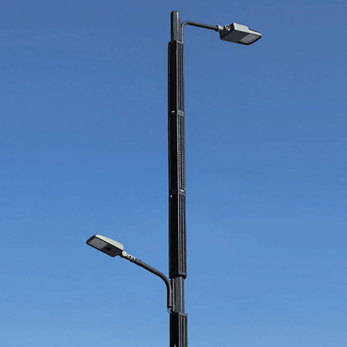 VISTA Solar LED Street Light 50 Watt 6200 Lumens 5000K | Smart Street Light Built In Bluetooth | All in One SE Street Light | 3 Years Warranty - ShopSolarKits.com