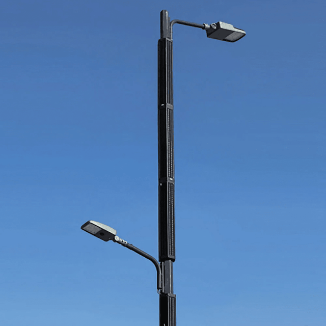 Solar LED Street Light 50 Watt 6200 Lumens 5000K | Smart Street Light Built In Bluetooth | All in One SE Street Light | 3 Years Warranty - ShopSolar.com