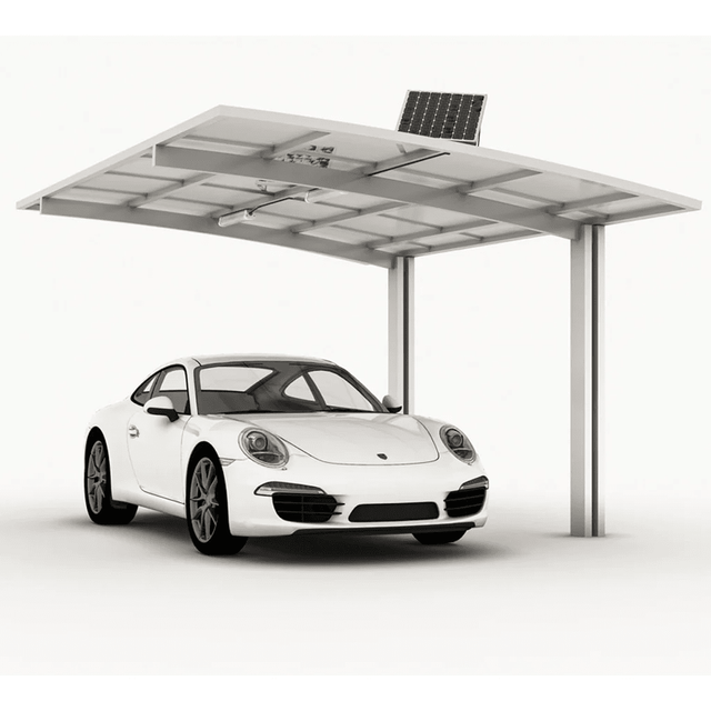 EVERGREEN Solar Carport/Portable Light 12 Watt 1500 Lumens 5000K | 2 Years Warranty - ShopSolarKits.com