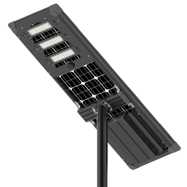 ATHENS Solar LED Street Light 80 Watt 14400 Lumens 5000K Parking Lot Light Solar All in One Street Light | 3 Years Warranty - ShopSolarKits.com