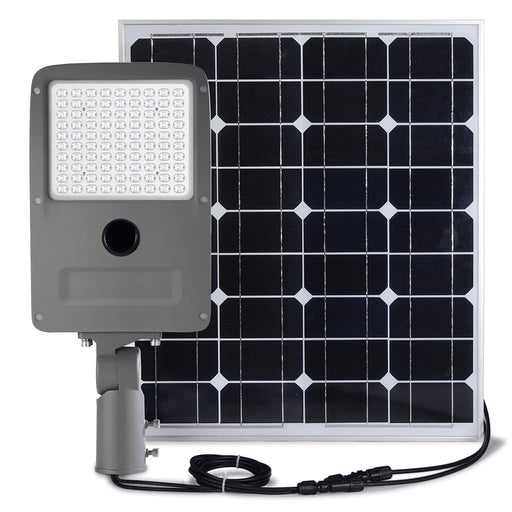 Solar Billboard Light 50 Watt 6200 Lumens 5000K Yoke/Pole Mount IP67 | 3 Years Warranty - ShopSolar.com