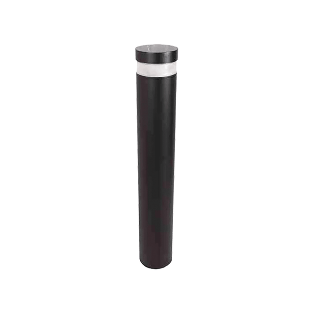 Solar Bollard Light 1.8 Watt 250 Lumens 5000K Black Housing Pathway Lighting Garden Light Solar Post Top Light | 5 Years Warranty - ShopSolar.com