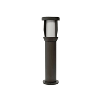 Solar Bollard Light 3.5 Watt 420 Lumens 5000K Black Housing Pathway Lighting Garden Light Solar Post Top Light | 5 Years Warranty - ShopSolar.com