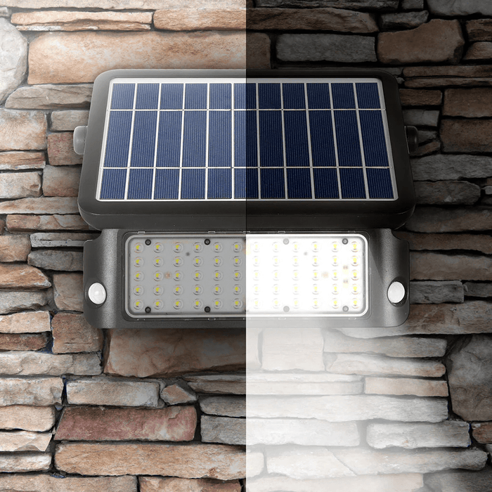 RENEW Solar LED Wall Mount 10 Watt 1080 Lumens 4000K Solar LED Wall Pack | 2 Year Warranty - ShopSolarKits.com