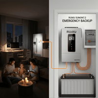 RUiXU SUNON7.2 Off-Grid Inverter | 7,200W | Split/Single-Phase | 120/240V | Dual MPPT | UL1741 | Stackable to 43.2kW | 3-Year Warranty - ShopSolar: Complete Solar Kits + Lifetime Customer Support