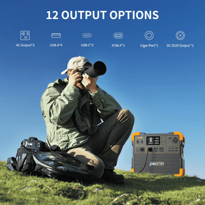 Pecron E2400LFP 2,400W / 2,048Wh Portable Power Station + Choose Your Custom Bundle | LiFePO4 Battery | Expandable Solar Kits | 4-Year Warranty - ShopSolar: Complete Solar Kits + Lifetime Customer Support