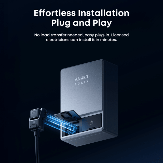 Anker SOLIX Smart Inlet Box | Manual Whole-Home Backup for E10 | Cut Up to 80% on Bills | NEMA 3R Rated | Plug & Play | Storm Guard Mode - ShopSolar: Complete Solar Kits + Lifetime Customer Support