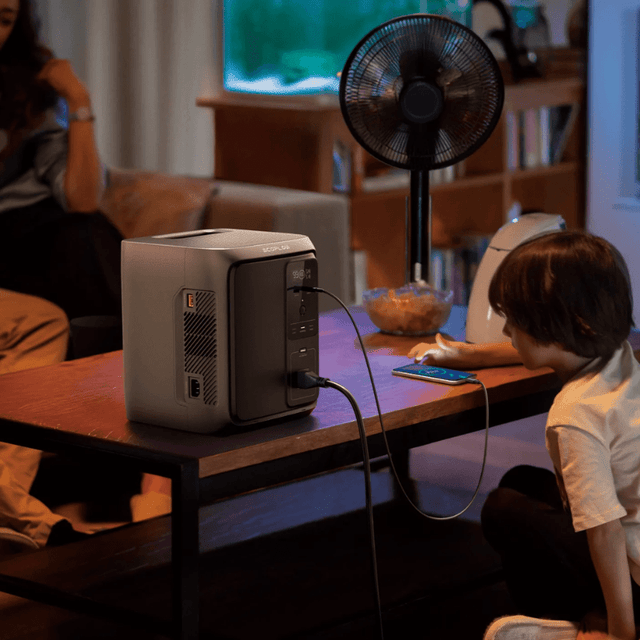 EcoFlow DELTA 3 1000 Air | 960Wh Portable Power Station | 10ms UPS Backup | 500W AC Output + 1,000W X-Boost | Fast Solar + AC Charging | 2-Year Warranty - ShopSolar: Complete Solar Kits + Lifetime Customer Support