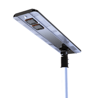 Solar Powered Integrated Daylight CREE LED Area Post Light, Aluminum Ai-smart Activated With Dusk To Dawn Continues Illumination - ShopSolar.com