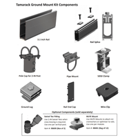 Tamarack Ground Mount Kit | 3 or 4 Modules/Column | 170 MPH Wind, 70 psf Snow | UL 2703 | UPS Shippable - ShopSolar: Complete Solar Kits + Lifetime Customer Support