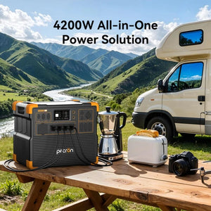 Pecron E3800LFP 240V Dual Kit | 7,680Wh / 8,400W Output | 240V Hub | Choose Your Custom Bundle Option | 5-Year Warranty | Complete Solar Kit