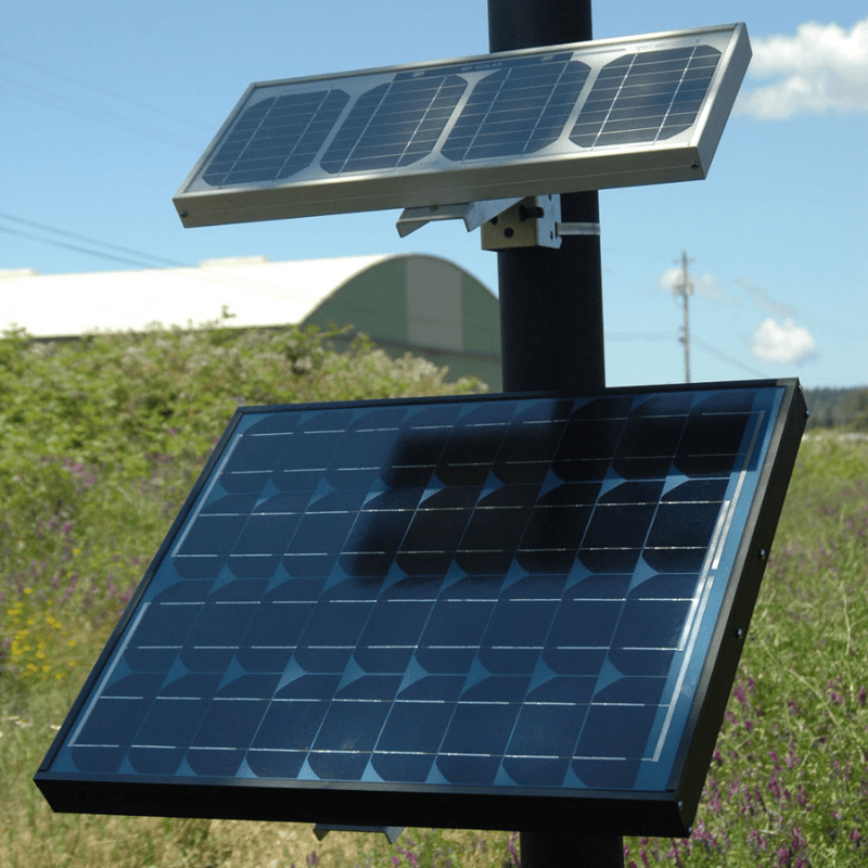 Tamarack Solar UNI-SA Single-Arm Side-of-Pole Mount | 2"–4" Sch 40 Poles | 90 MPH Rated | 5000-Series Aluminum | 10-Year Warranty - ShopSolar: Complete Solar Kits + Lifetime Customer Support