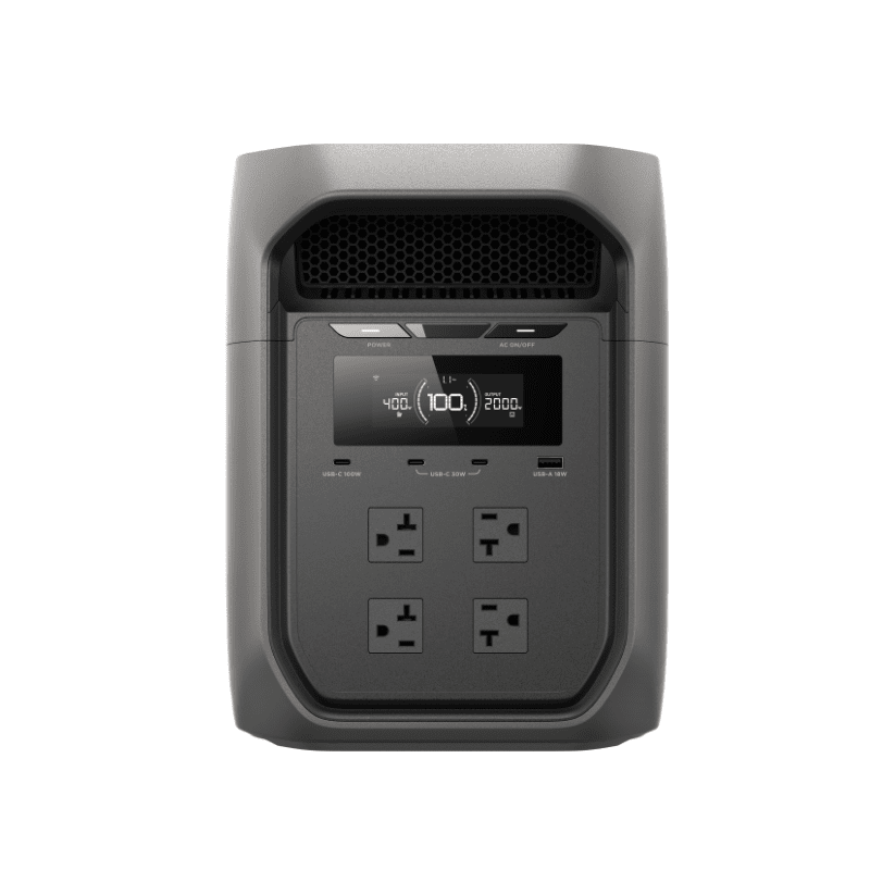 EcoFlow DELTA 3 Max – 2,048Wh / 2,400W Portable Power Station + Choose Custom Solar Panel Bundle Option | 5-Year Warranty | Complete Solar Kit - ShopSolar: Complete Solar Kits + Lifetime Customer Support