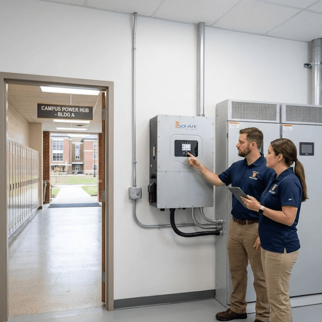 Sol-Ark 60K Commercial Hybrid Inverter | 60kW 3-Phase | Native 277/480V | AC/DC Coupling | Modular & Scalable | 10-Year Warranty - ShopSolar: Complete Solar Kits + Lifetime Customer Support