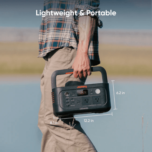 Jackery Explorer 600 v2 Solar Generator Kits | 640Wh | 500W (1,000W Surge) | Dual 100W USB-C | ≤0.01s UPS | 3+2 Year Warranty - ShopSolar: Complete Solar Kits + Lifetime Customer Support