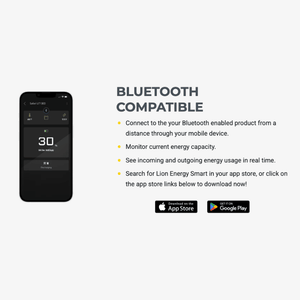 Lion Energy UT 3500-BT-H | 3,584Wh 12V Lithium Battery | Heated + Bluetooth | 150A BMS | 10-Year Warranty - ShopSolar: Complete Solar Kits + Lifetime Customer Support