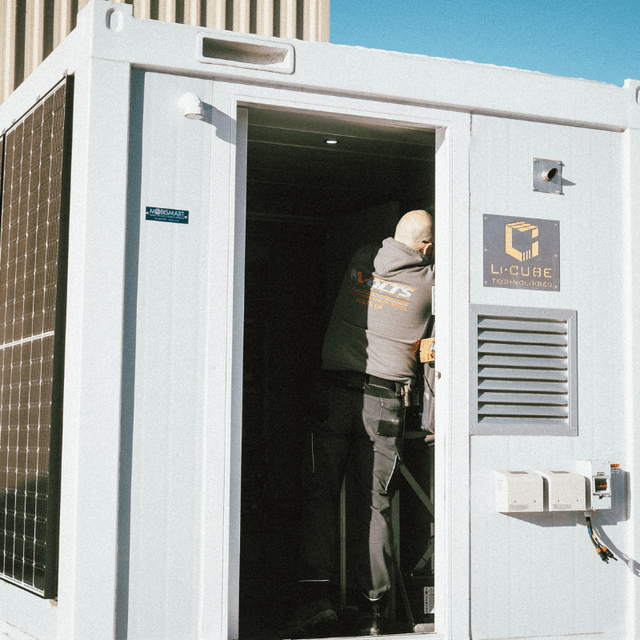 Li-Cube Microgrid Kit | 4.8kW Solar + 20.48–40.96kWh Lithium Storage | Dual Multi-Plus Inverters | Plug-and-Play Containerized Power - ShopSolar: Complete Solar Kits + Lifetime Customer Support