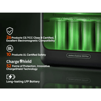 Jackery Explorer [300 PLUS] - 288Wh Power Station + SolarSaga 40W Panel | 300W Output | 11 lbs | App Control | 5-Year Warranty - ShopSolar: Complete Solar Kits + Lifetime Customer Support