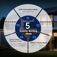 SunGoldPower 11.4kW 48V Split Phase Hybrid Solar Inverter | Whole Home Backup (200A) | SGN-11K15PRO | 15kW PV Input, 3 MPPT, UL Certified | 10-Year Warranty - ShopSolar: Complete Solar Kits + Lifetime Customer Support