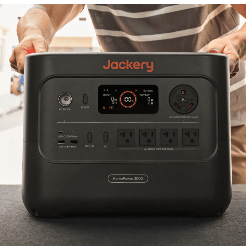 Jackery HomePower 3000 Solar Generator Kits | 3,072Wh | 3,600W Output | Quad/Hex/Octo 800W–1,600W Rigid Solar | <20ms UPS | 2-Year Warranty - ShopSolar: Complete Solar Kits + Lifetime Customer Support