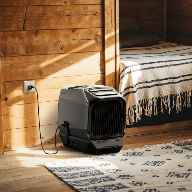 EcoFlow Wave 3 Portable Air Conditioner with Heater | 5,100 BTU Cooling + 6,100 BTU Heating | 8 Hrs Runtime | 5-Year Warranty - ShopSolar: Complete Solar Kits + Lifetime Customer Support