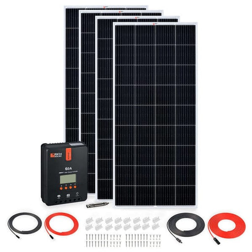 Rich Solar Kits With MPPT Solar Charge Controller + Choose Your Custom Bundle | RV, Boat, Off-Grid Solar Kit - ShopSolar.com