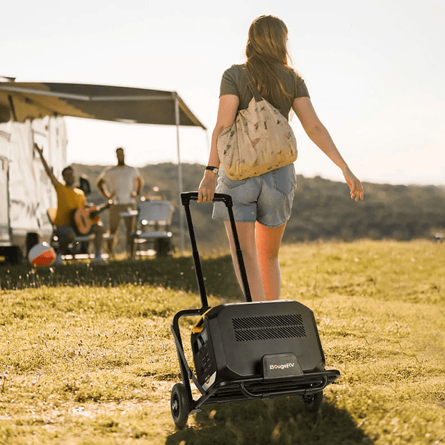 Folding Hand Truck for Portable Power Stations - ShopSolar.com