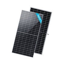 2 x 550W Bifacial Solar Panels