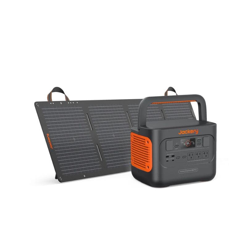 Jackery Explorer 880 Pro + 100W Mini Solar Panel