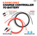 8 Gauge 10 Feet Cable Connect Charge Controller to Battery - ShopSolar.com